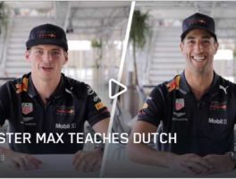 Taalles van Max Verstappen
