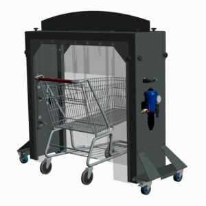 Translation of technical manual for shopping cart washing station