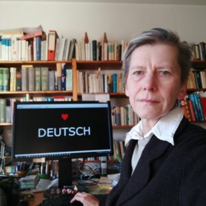 German technical translator Iris Rethy working
